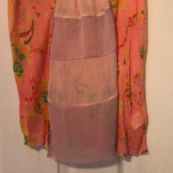Free People peach pink top - Picture 3 of 4